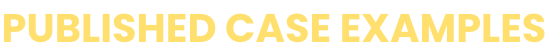 Published case examples